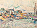 Groix, die Reinigung der Segel - Paul Signac — Ansicht des Kunstwerks