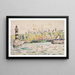 Groix il faro - Paul Signac — quadro incorniciato alla parete