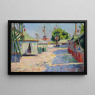 Paul Signac - La Fte Dasnires.webp