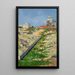 L'échafaudage du Sacré-Cœur - Paul Signac — quadro incorniciato alla parete
