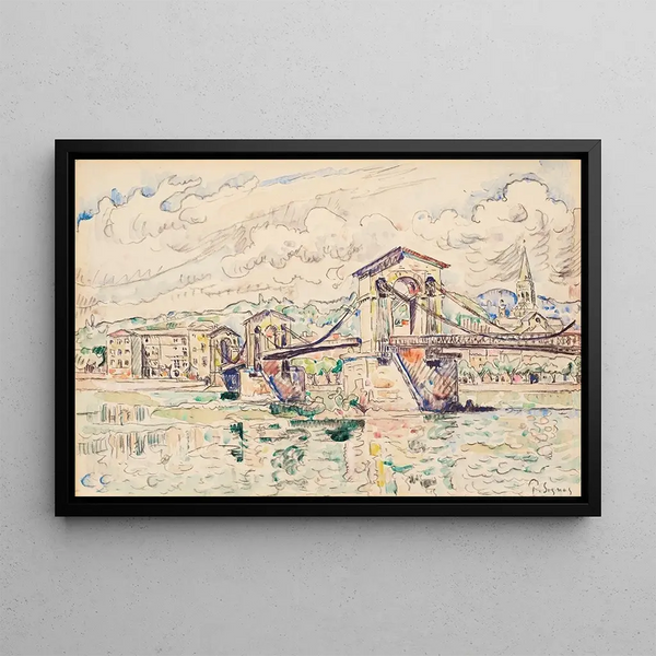 Paul Signac - Le Pont de BourgSaintAndol.webp