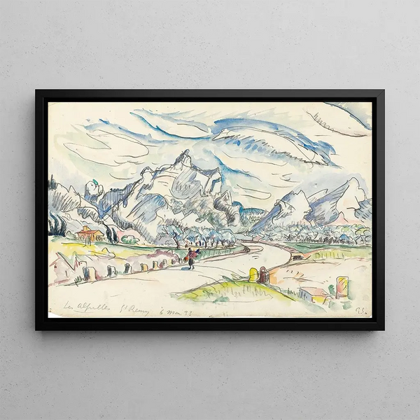 Paul Signac - Les Alpilles Vue Depuis SaintRmyDeProvence.webp