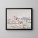 Lézardrieux - Paul Signac — gerahmtes Bild an der Wand