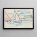 Martigues - Paul Signac — gerahmtes Bild an der Wand