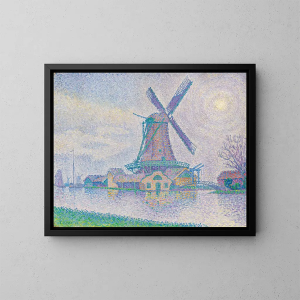 Moulin d'Edam - Paul Signac — quadro incorniciato alla parete