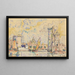 Porto di La Rochelle - Paul Signac — quadro incorniciato alla parete
