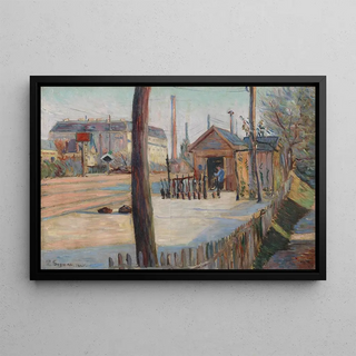 Paul Signac - Railway junction near BoisColombes.webp