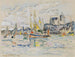 Ansicht des Hafens von Dolonne - Paul Signac — Ansicht des Kunstwerks