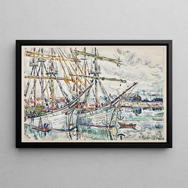 Paul Signac - SaintMalo les terreneuviers.webp