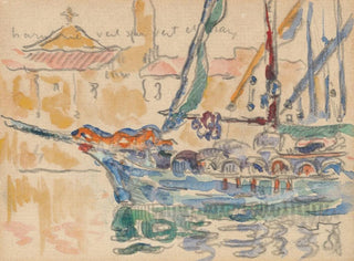 Paul Signac - SaintTropez Les tartanes.webp