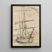 Saint-Tropez Trois-mâts quai - Paul Signac — quadro incorniciato alla parete