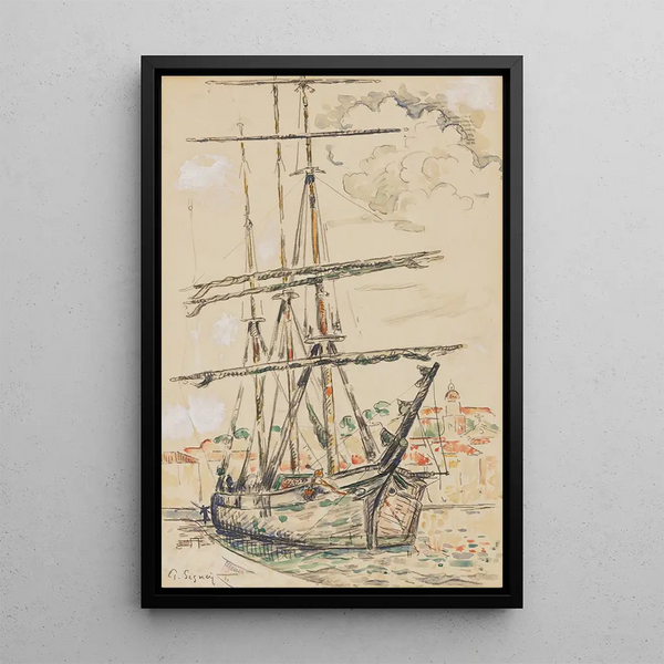 Paul Signac - SaintTropez Troismts quai.webp
