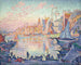 Der Hafen von Saint-Tropez - Paul Signac — Ansicht des Kunstwerks
