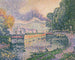 Der Kanal der Schlepper in Samois - Paul Signac — Ansicht des Kunstwerks