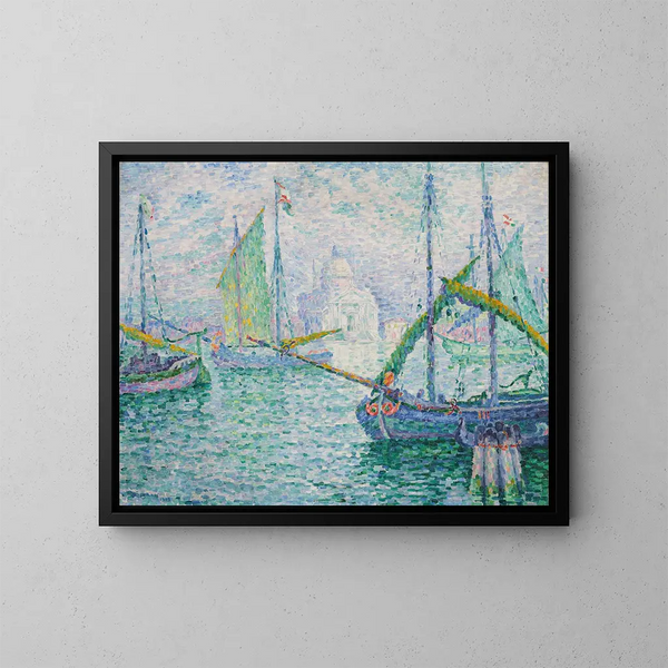 Venedig, der Erlöser - Paul Signac — gerahmtes Bild an der Wand