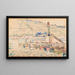 Villefranche-sur-Mer - Paul Signac — quadro incorniciato alla parete