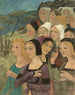Fragment décor têtes ou Une distribution des Pentacles - Paul Sérusier — artwork view
