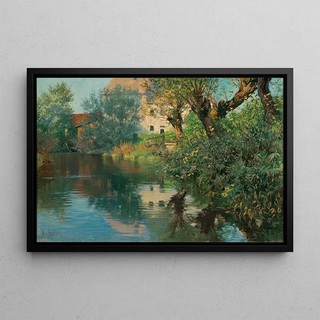 Paul Von Spaun - A Creek in Spring.webp