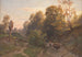 Abend auf dem Land - Paul Weber — Ansicht des Kunstwerks