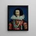 George Villiers, 1er duca di Buckingham - Paul van Somer — quadro incorniciato alla parete