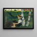 Ragazzo in cammino sotto i pioppi - Paula Modersohn-Becker — quadro incorniciato alla parete