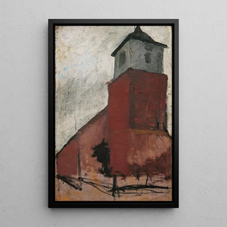 Paula ModersohnBecker - Church in Worpswede.webp