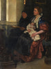 Ihr erster Besuch in der Kirche - Paula Monj — Ansicht des Kunstwerks