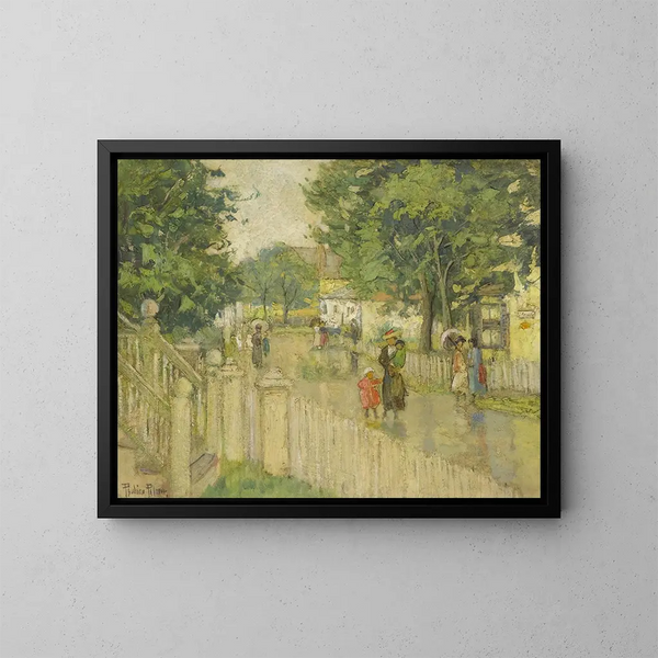 Dopo la pioggia - Pauline Palmer — quadro incorniciato alla parete
