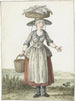 Fishmonger of Scheveningen - Paulus Constantijn la Fargue — artwork view