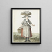 Fishmonger of Scheveningen - Paulus Constantijn la Fargue — framed artwork on a wall