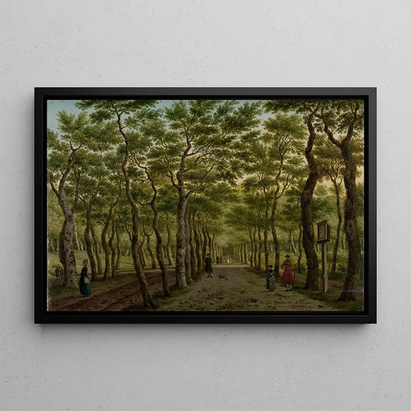 Paulus Constantijn la Fargue - The Herepad in the Haagse Bos.webp