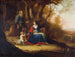 Repos pendant la fuite en Égypte - Paulus van Vianen II — Ansicht des Kunstwerks