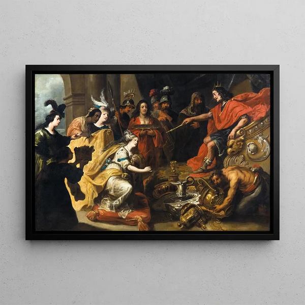 Pauwels Casteels - The Queen of Sheba before King Salomon.webp