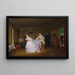 Le Major fait une proposition - Pavel Fedotov — gerahmtes Bild an der Wand