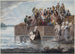 Un'immersion anabaptista a Filadelfia durante una tempesta - Pavel Petrovich Svinin — vista dell’opera