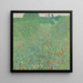 Poppy in Bloom Poppy Field - Gustav Klimt — framed artwork on a wall