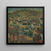 Landschaft - Georges Sabbagh — gerahmtes Bild an der Wand