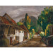 Reproduction of the painting Landscape Painting Haute-Savoie - Boris Grigoriev