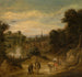 Paesaggio con Figure - Theobald Michau — vista dell’opera