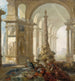 Landschaft mit Palastinnenraum - Johan Pasch der Ältere — Ansicht des Kunstwerks
