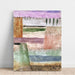 Reproduktion des Gemäldes Landschaft mit Pappeln - Paul Klee