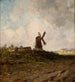 Landschaft mit einem Windmühle - Antoni Kozakiewicz — Ansicht des Kunstwerks