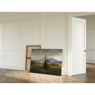 Paysage de village dans la lumière du matin - Caspar David Friedrich | Reproduction Tableau Décoration murale affiche copie