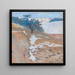 Winterlandschaft - Hugo Baar — gerahmtes Bild an der Wand