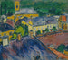 Stadtlandschaft Gemälde - Sándor Galimberti — Ansicht des Kunstwerks