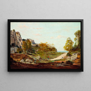 Paesaggio a Saint-André, vicino a Marsiglia di Paul Gauguin