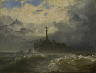 Meeres-Gemälde - Peder Balke — Ansicht des Kunstwerks