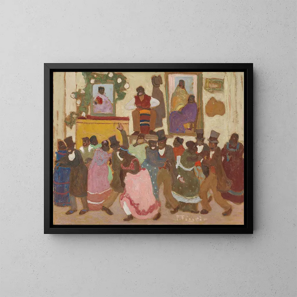 Persone danzanti - Pedro Figari — quadro incorniciato alla parete