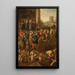 Ecce Homo - Peeter Baltens — gerahmtes Bild an der Wand