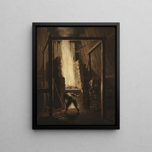 Pehr Hillestrm - Interior of a Copper Foundry in Falun.webp
